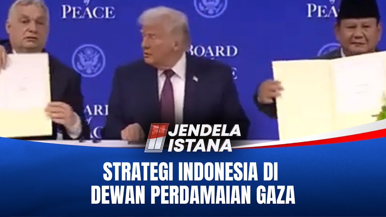 Presiden Prabowo Amankan Ekonomi Nasional Lewat Dewan Perdamaian Gaza | JENDELA ISTANA