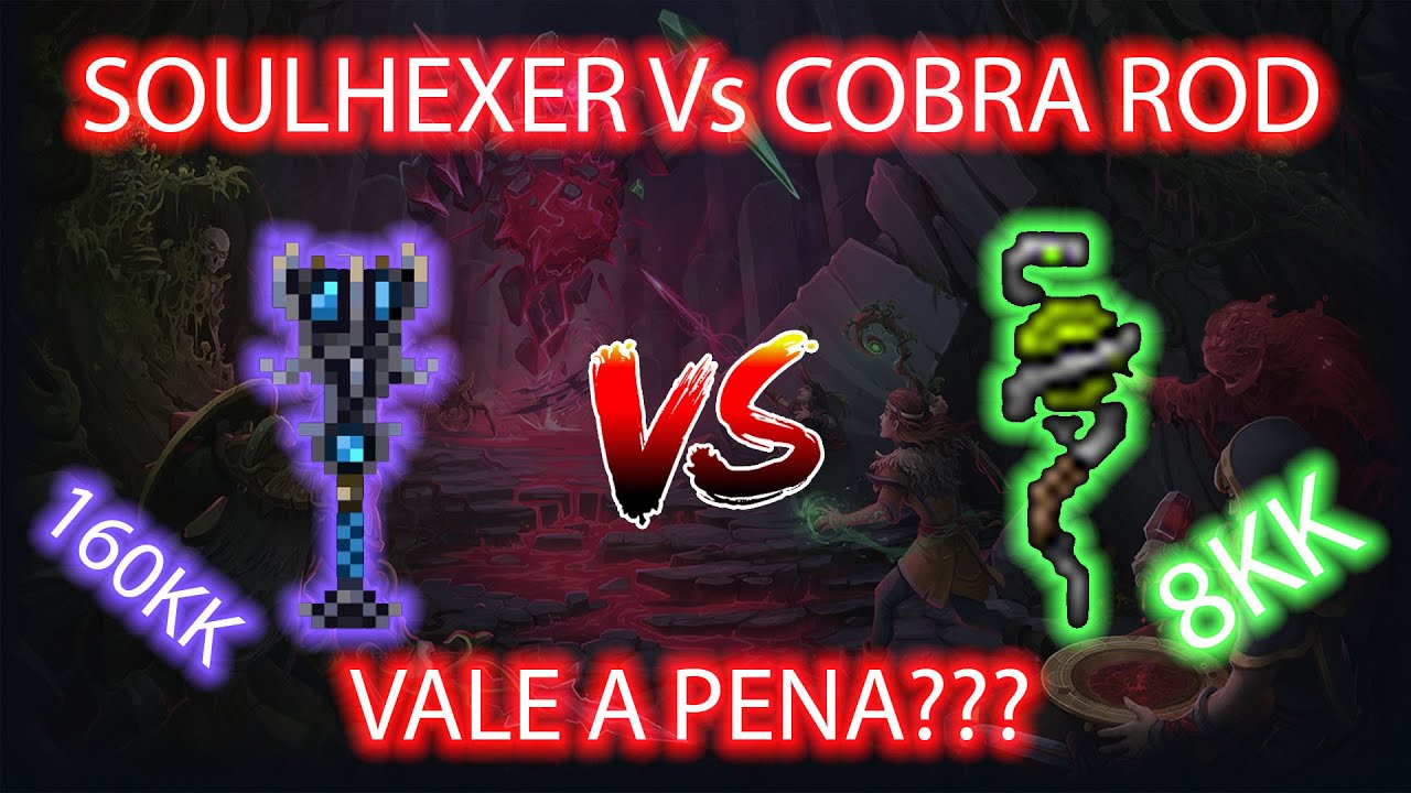 COBRA ROD Vs SOULHEXER! PRIMEIRAS IMPRESSÕES - MAIN CHAR PROJECT #0