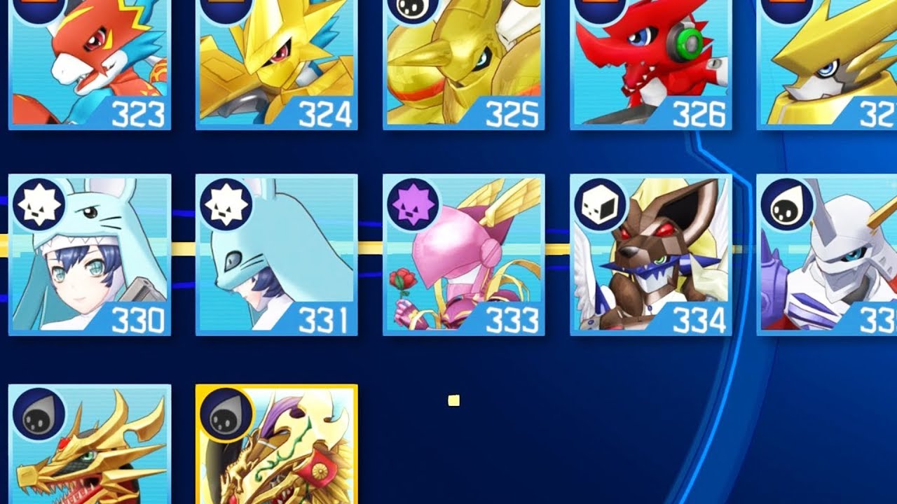 Digimon Story: Cyber Sleuth - Hacker's Memory - All New Digimons