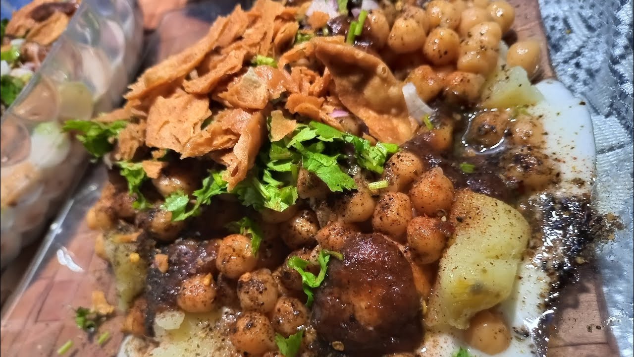 Sweet Potato Chana Chaat Recipe //Khatti Methi Shakar kandi Chana Chaat //Winter special