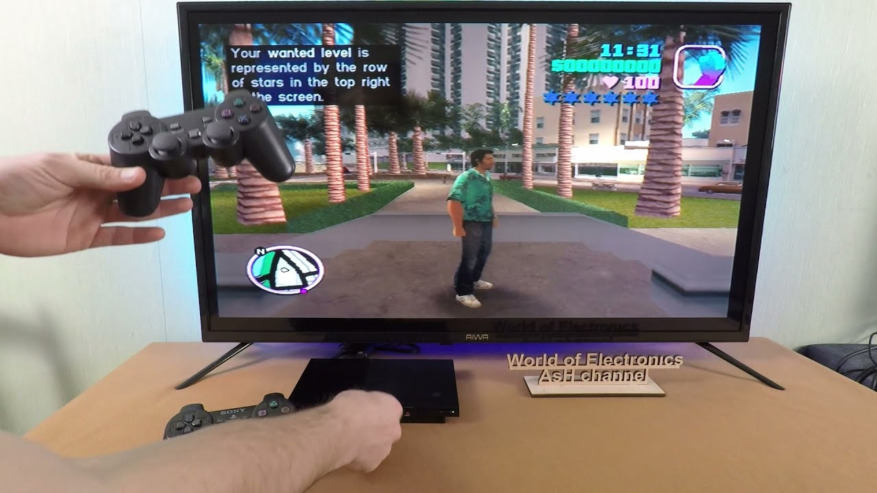 Игровая приставка Sony Playstation 2 (SCPH-90004, sn HC2894986)