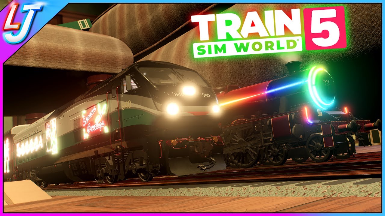 Train Sim World 5 — Рождественский экспресс Великобритания против США!