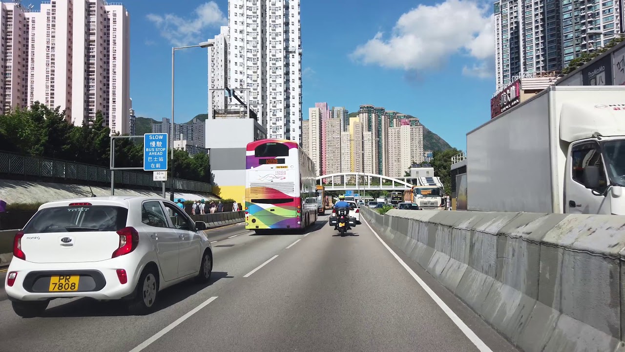 【4K】Hong Kong Drive - Kwai Chung To Shau Kei Wan