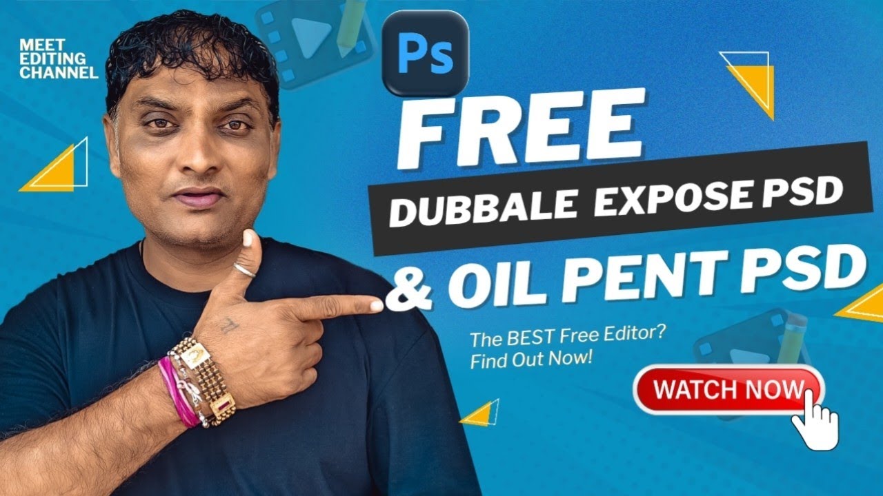 Dubbale expose Photo Psd & Oil Pent Acshan Free download Photoshop #photoshop #videoviral 