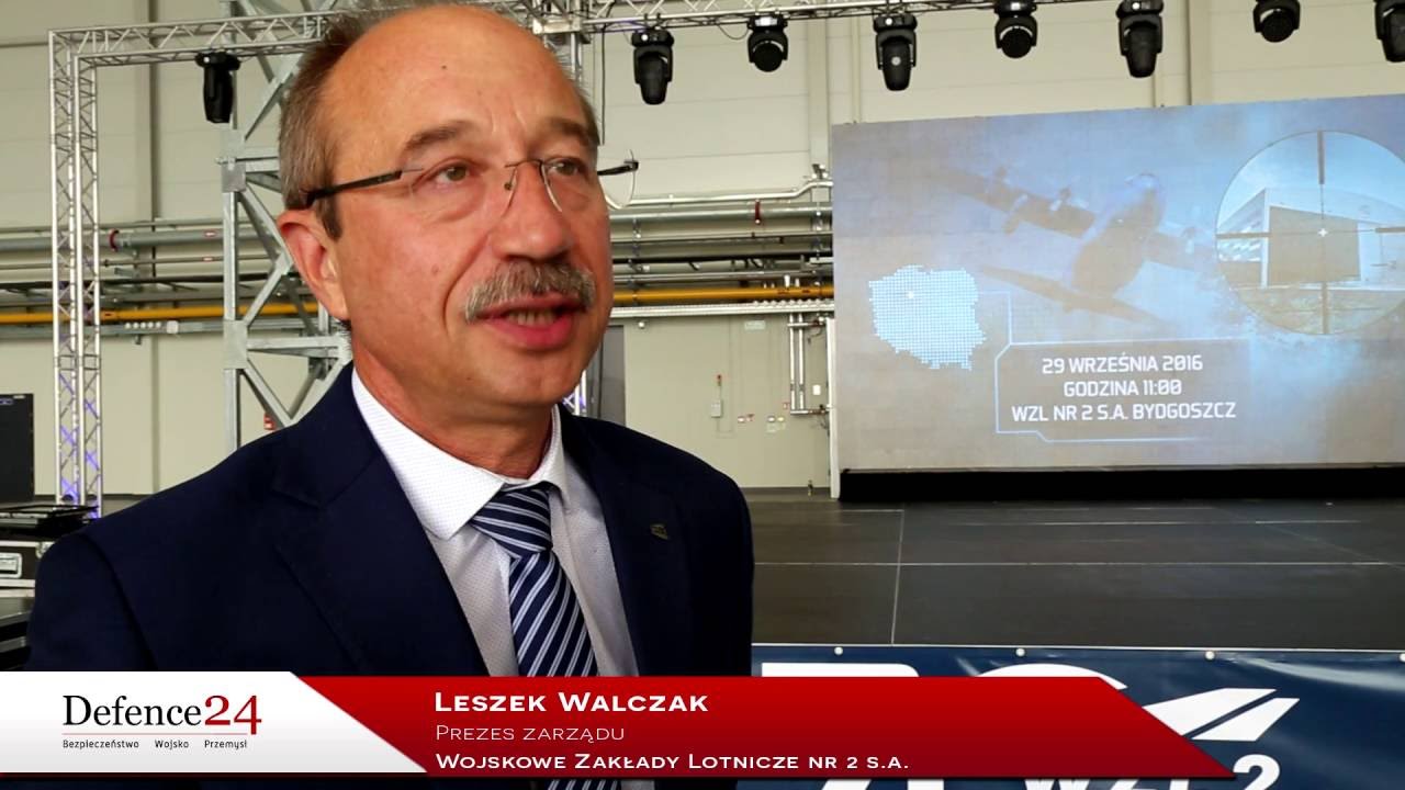 Leszek Walczak, Prezes WZL nr 2 S.A., o otwarciu nowej malarni samolotów