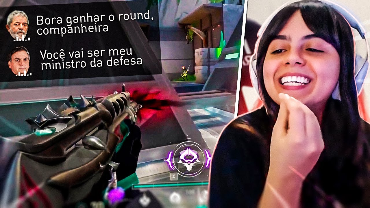 Joguei com o LULA e o BOZO no VALORANT?