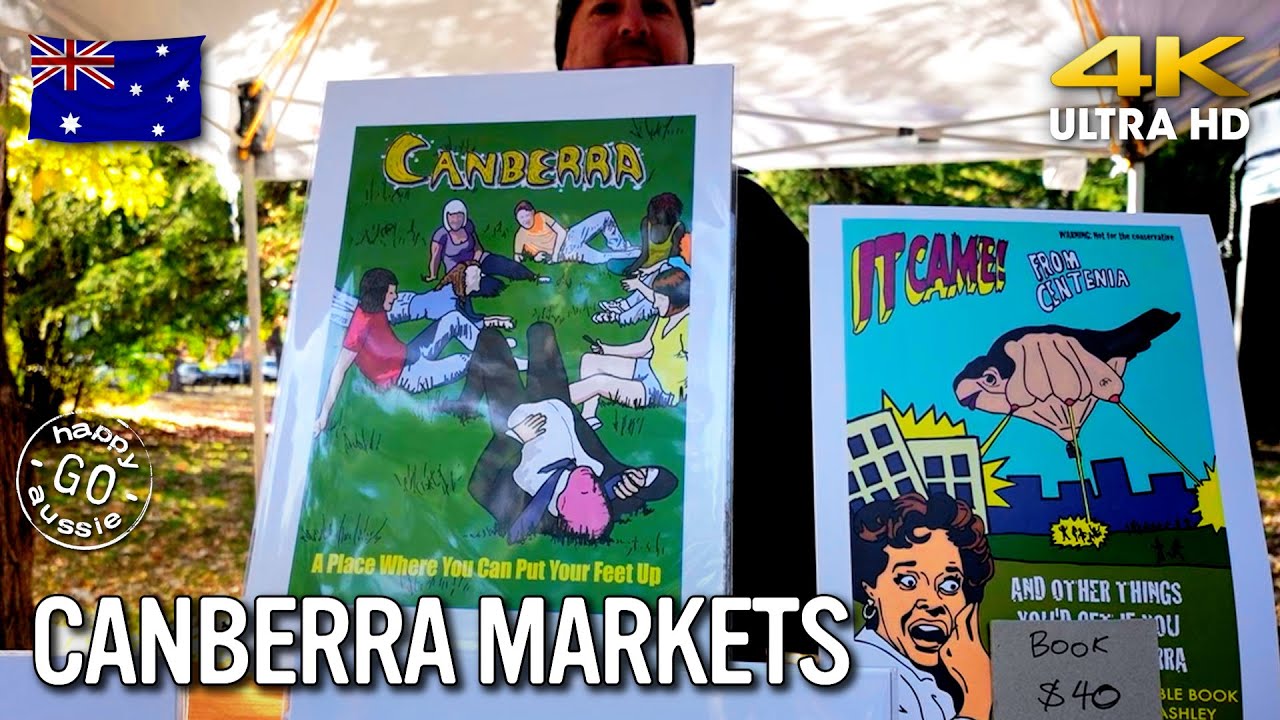 Explore Canberra's Vibrant Haig Park Markets Every Sunday!
