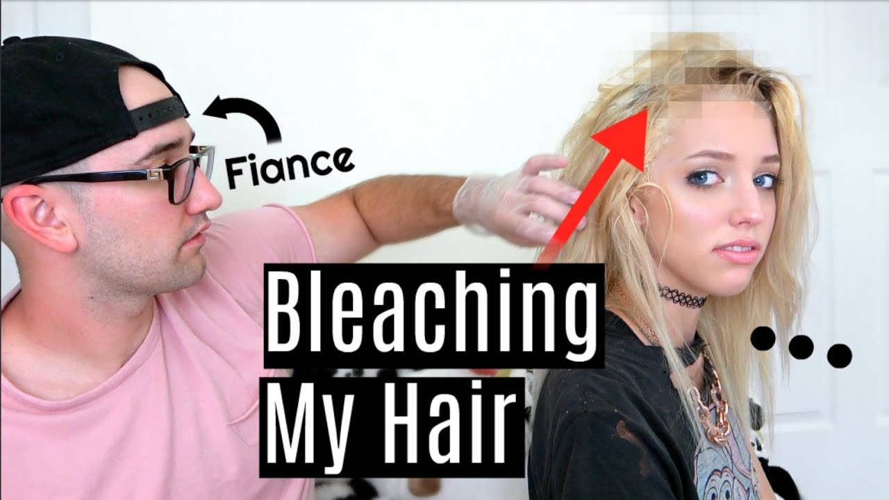 FIANCÉ BLEACHES MY HAIR (I’m shocked)