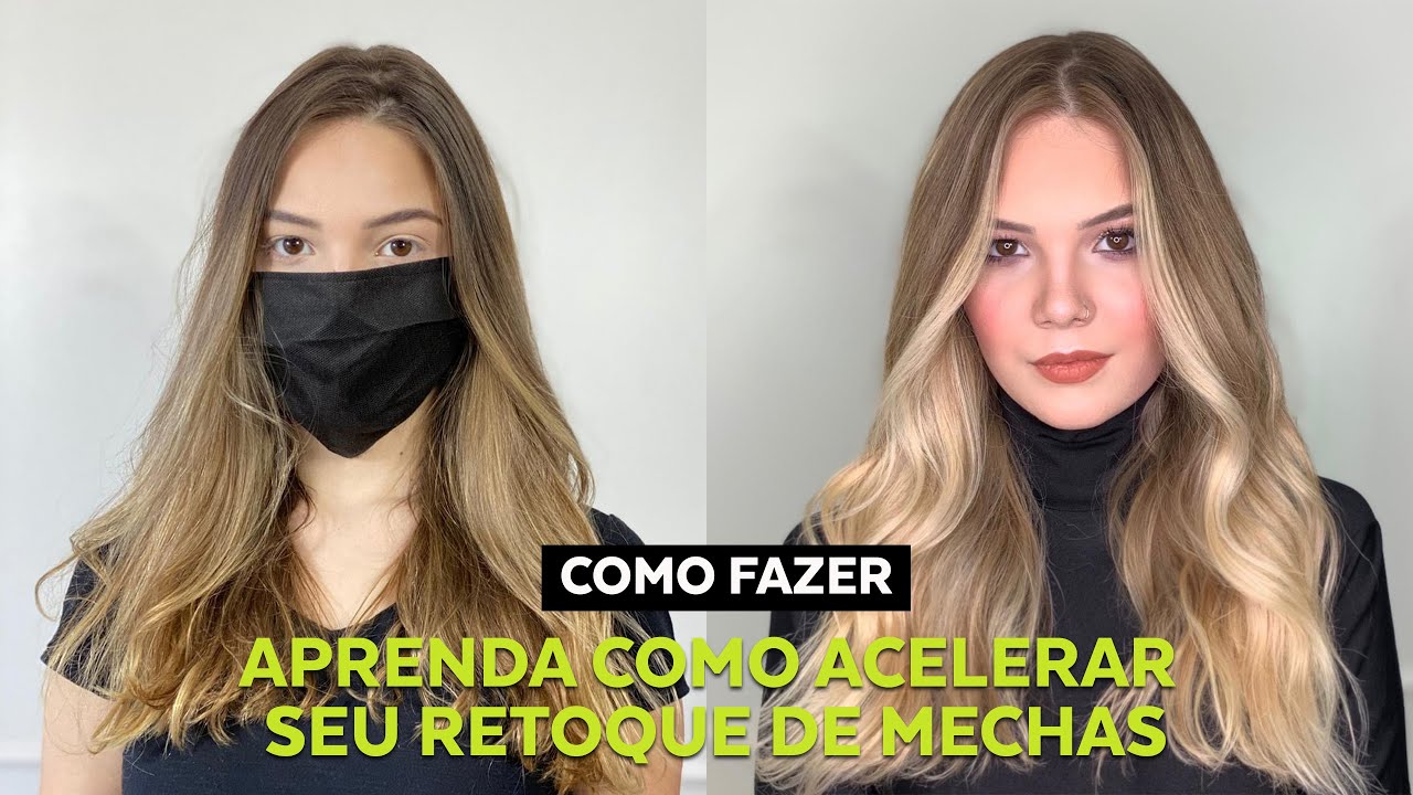 Como Acelerar seu Retoque de Mechas - Por Evelyn Molina