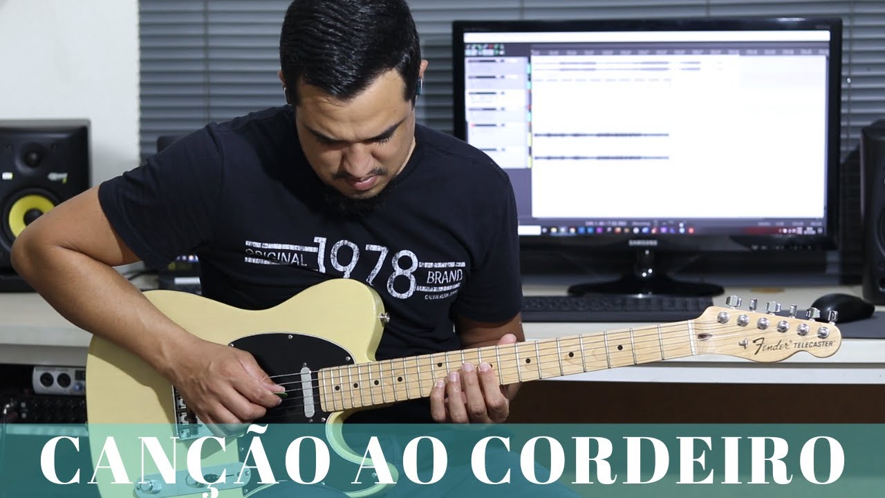 Canção ao Cordeiro - Israel Salazar, Gabriel Guedes | Guitarra