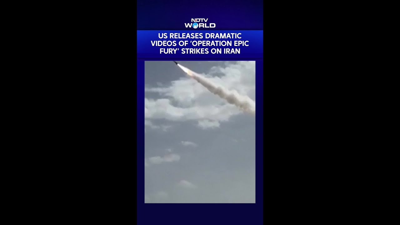 Dramatic Footage Of 'Operation Epic Fury' Released By US Army