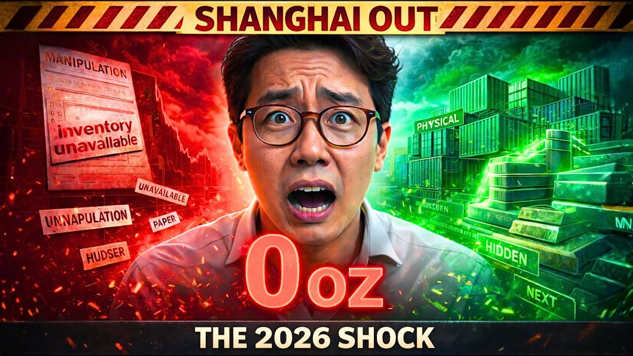 SHANGHAI OUT: Silver Inventories Hit ZERO — 2026 Shock Starts Now