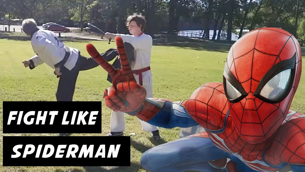 Fight like Spiderman