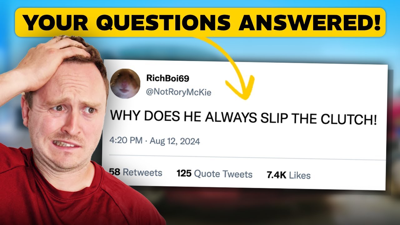 WHY ALEX SLIPS THE CLUTCH - Q&A SPECIAL
