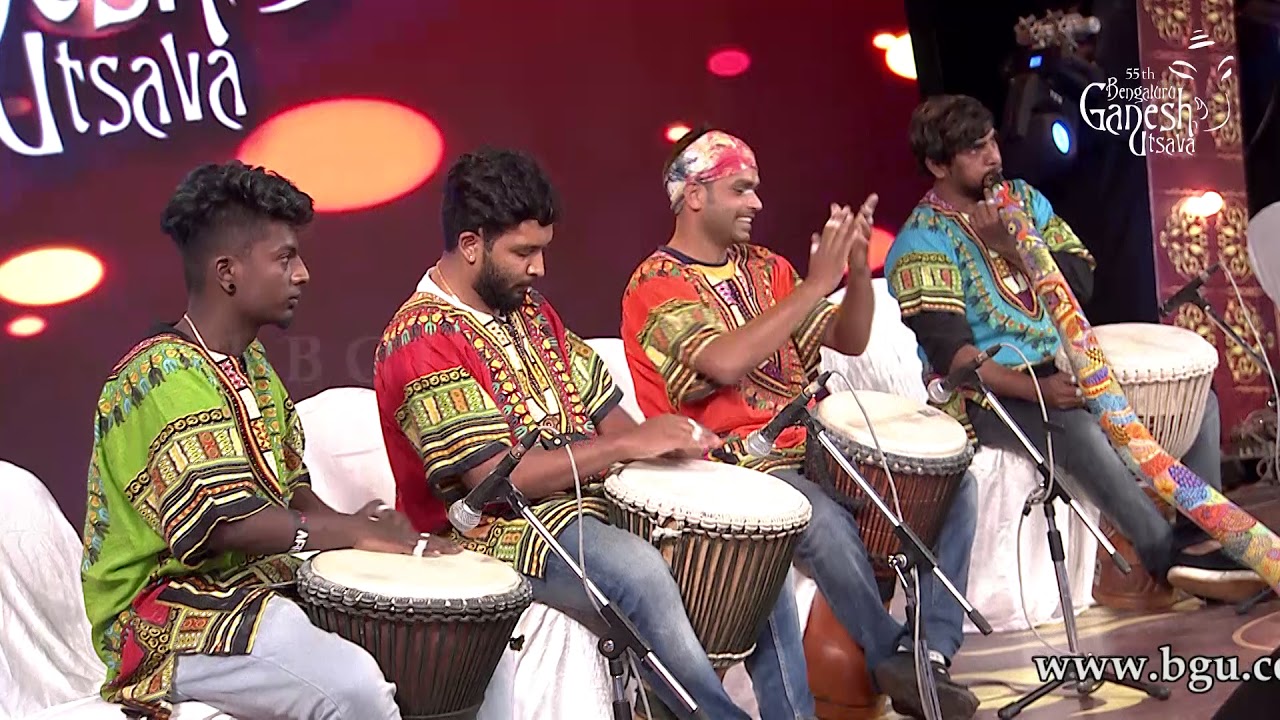 PERCUSSION ENSEMBLE Part -1 | Beat Gurus | 55th Bengaluru Ganesh Utsava 2017
