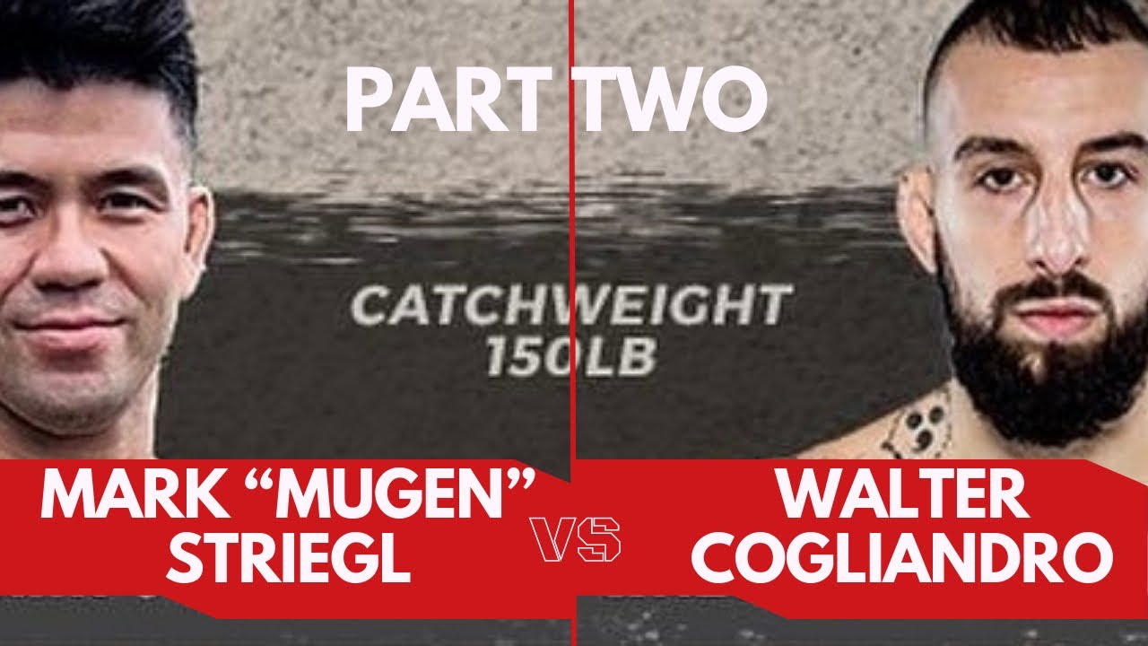 UAE WARRIORS 🇵🇭 MARK “MUGEN” STRIEGL VS 🇮🇹 WALTER COGLIANDRO (PART2/2)