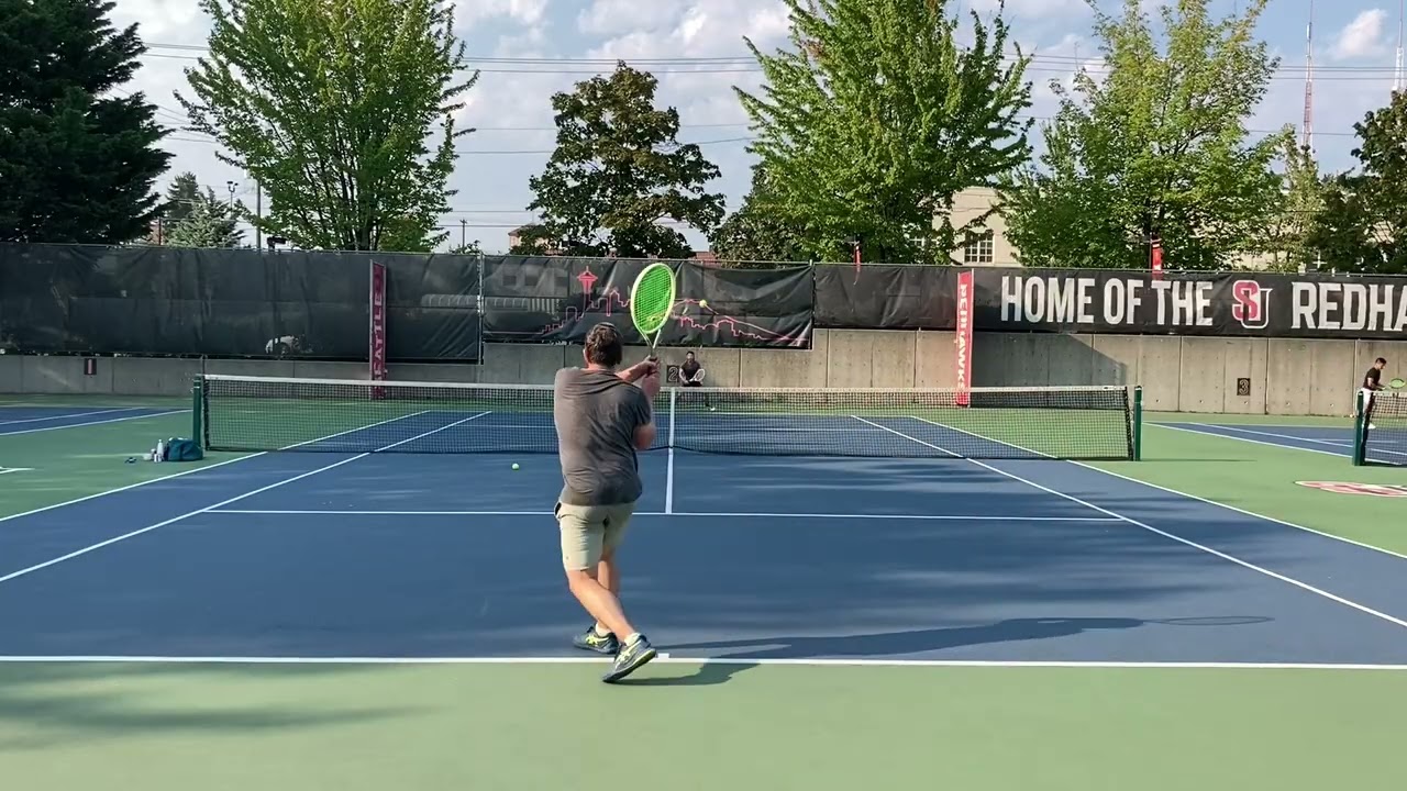 NTRP 4.0 Tennis - Singles and OHBH from SF edition