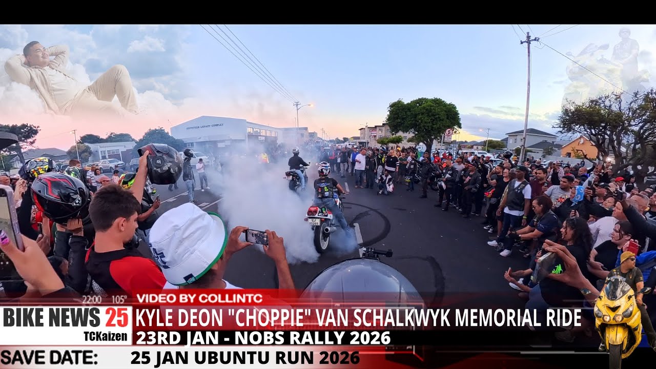 KYLE DEON CHOPPIE VAN SCHALKWYK  MEMORIAL RUN