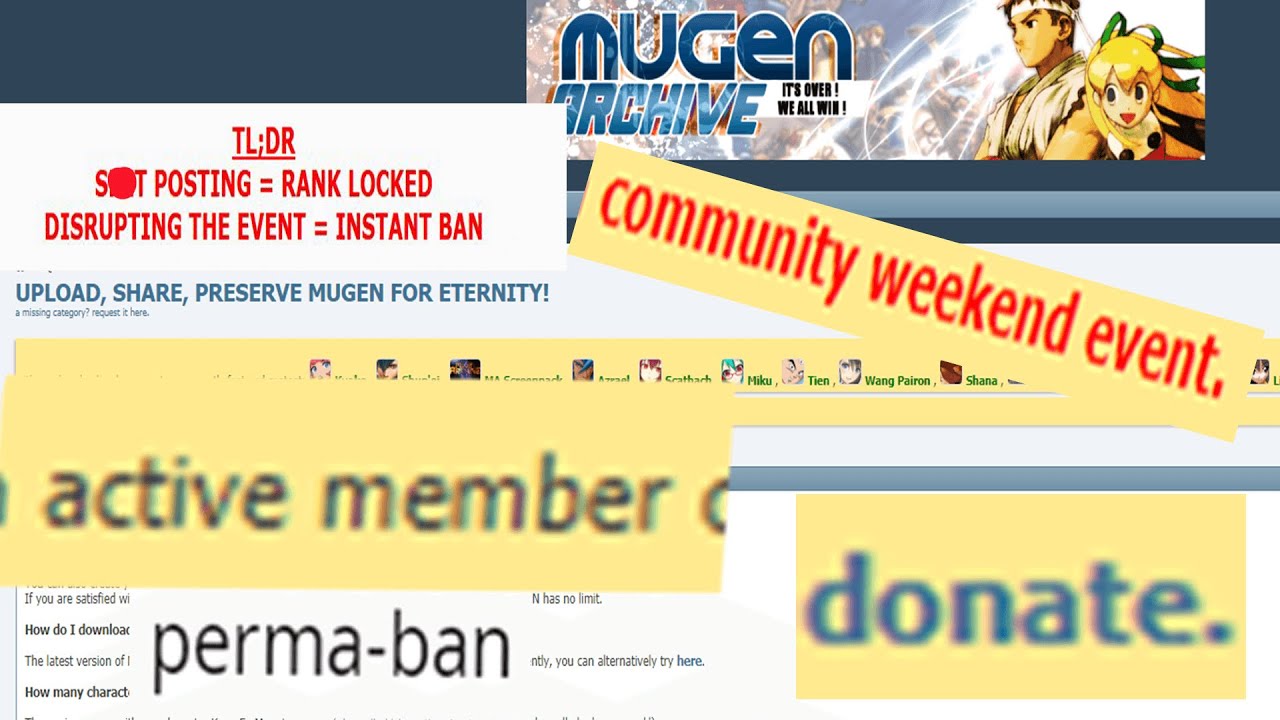 The Mugen Archive