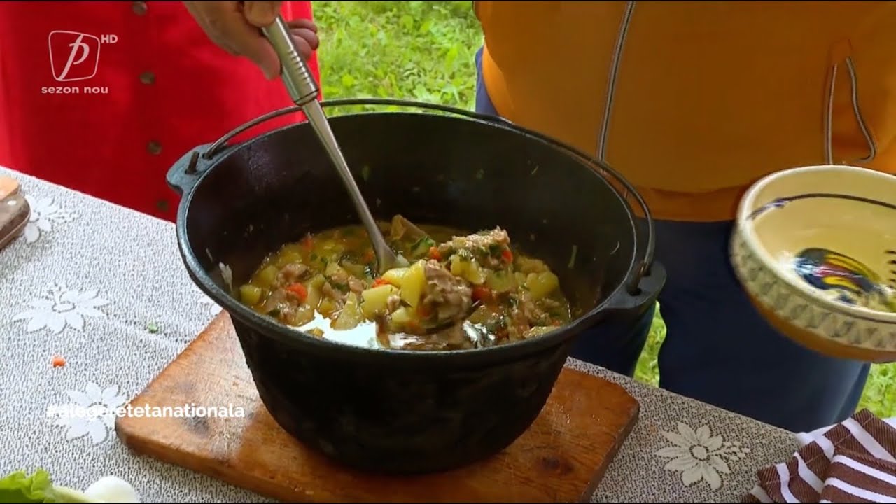 REȚETĂ DE TOCANĂ DE MIEL CU CARTOFI. BUCĂTARI CRISTINA ȘI ADRIAN DRĂGULESCU