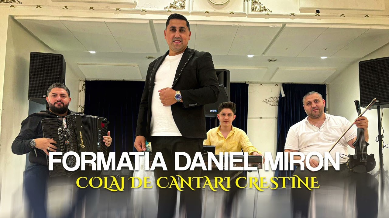 Dani Daniel Miron  & Formatia - Colaj de Cantari Crestine 2025