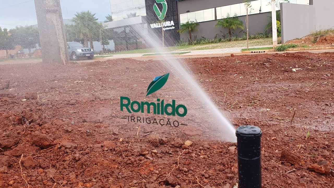 Rotina diária/Instalação Sistema Irrigação automatizado com Rotor 3504 Rain Bird/#irrigacao