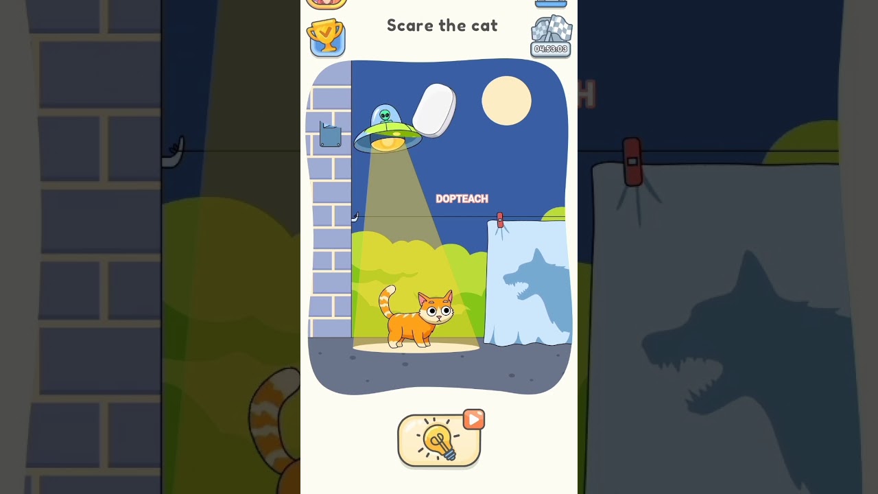 DOP 6 Draw One Part Fun Mobile Puzzle Game(Walkthrough + Tips)#gaming​#game​ #dop5​ #puzzle #shorts