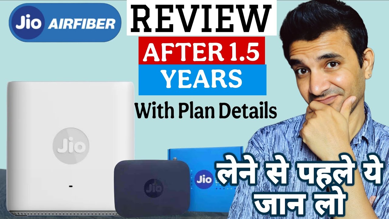 Jio AirFiber Review After 1 Year Use | Jio Airfiber Plans And Speed Test #jioairfiber #review
