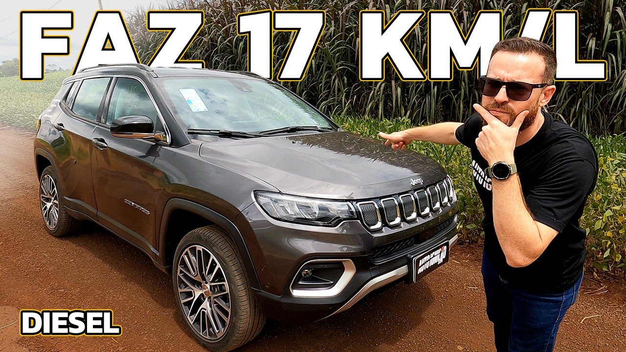 JEEP COMPASS LIMITED DIESEL 2024 - Test Drive Completo!