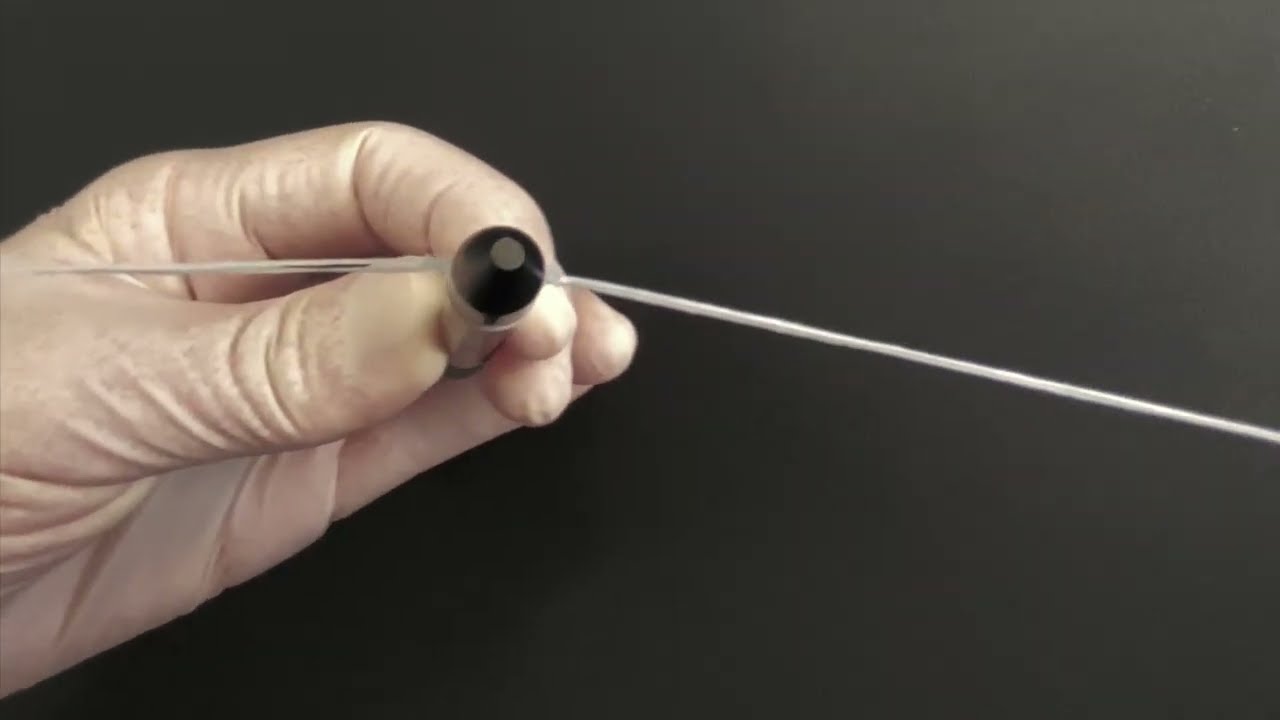 Combined floss ligatures for rubber dam isolation