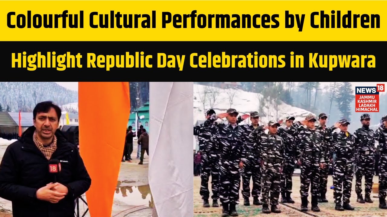 Colourful Cultural Performances by Children Highlight Republic Day Celebrations in Kupwara | N18V