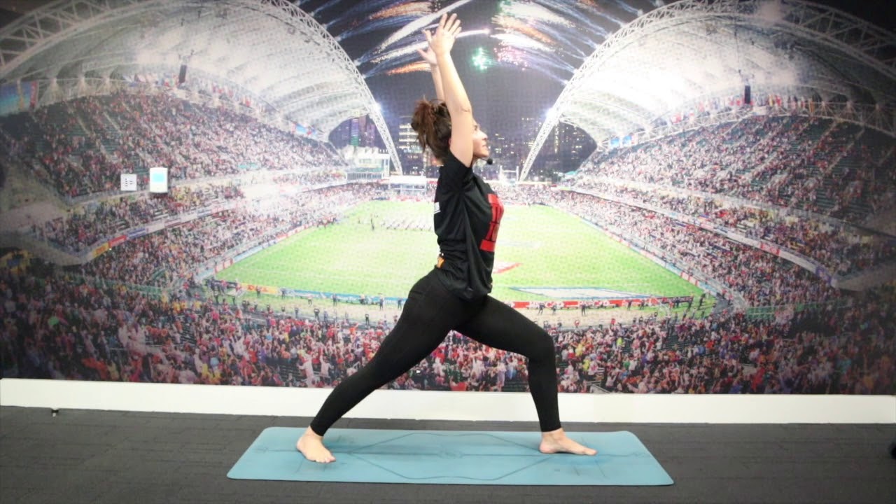 Turn Up Tone Up Yoga Intermediate flow with Jess