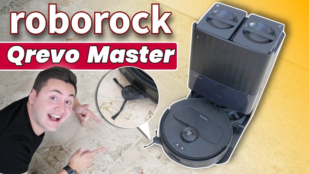 Recensione ROBOROCK QREVO Master! BRACCIO PER ANGOLI e MOCIO PER BORDI