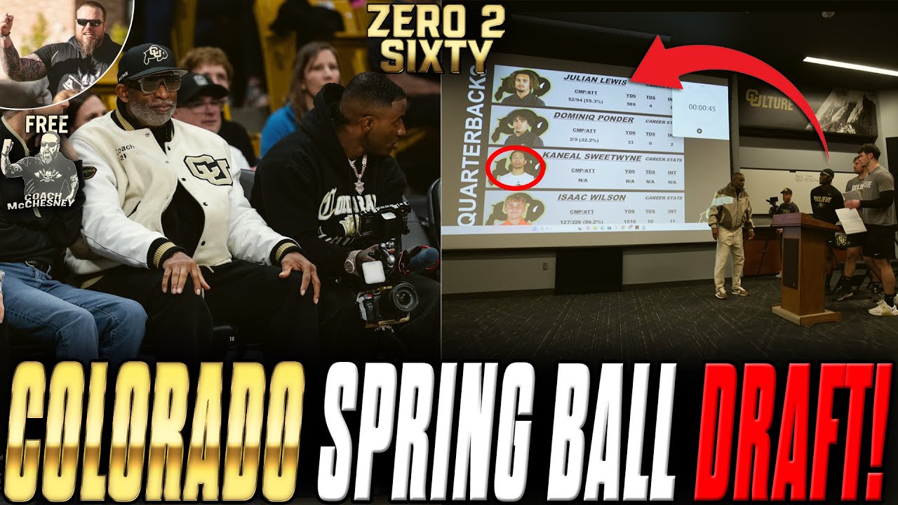 Coach Prime & Colorado Have A Spring Ball DRAFT! | Zero 2 Sixty