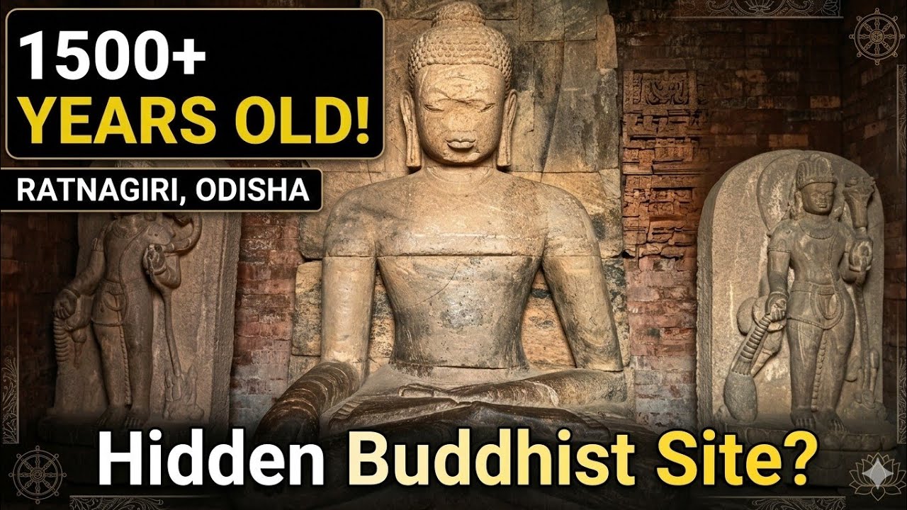 Ratnagiri Odisha: 1500-Year-Old Hidden Buddhist Mahavihara