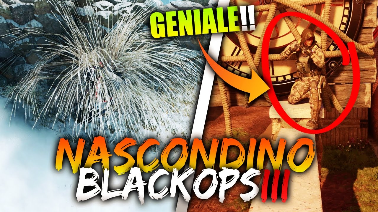 NON PUÒ ESSERE DAVVERO  LÌ ...!! - NASCONDINO SU BLACKOPS3 [4a Giornata Torneo]