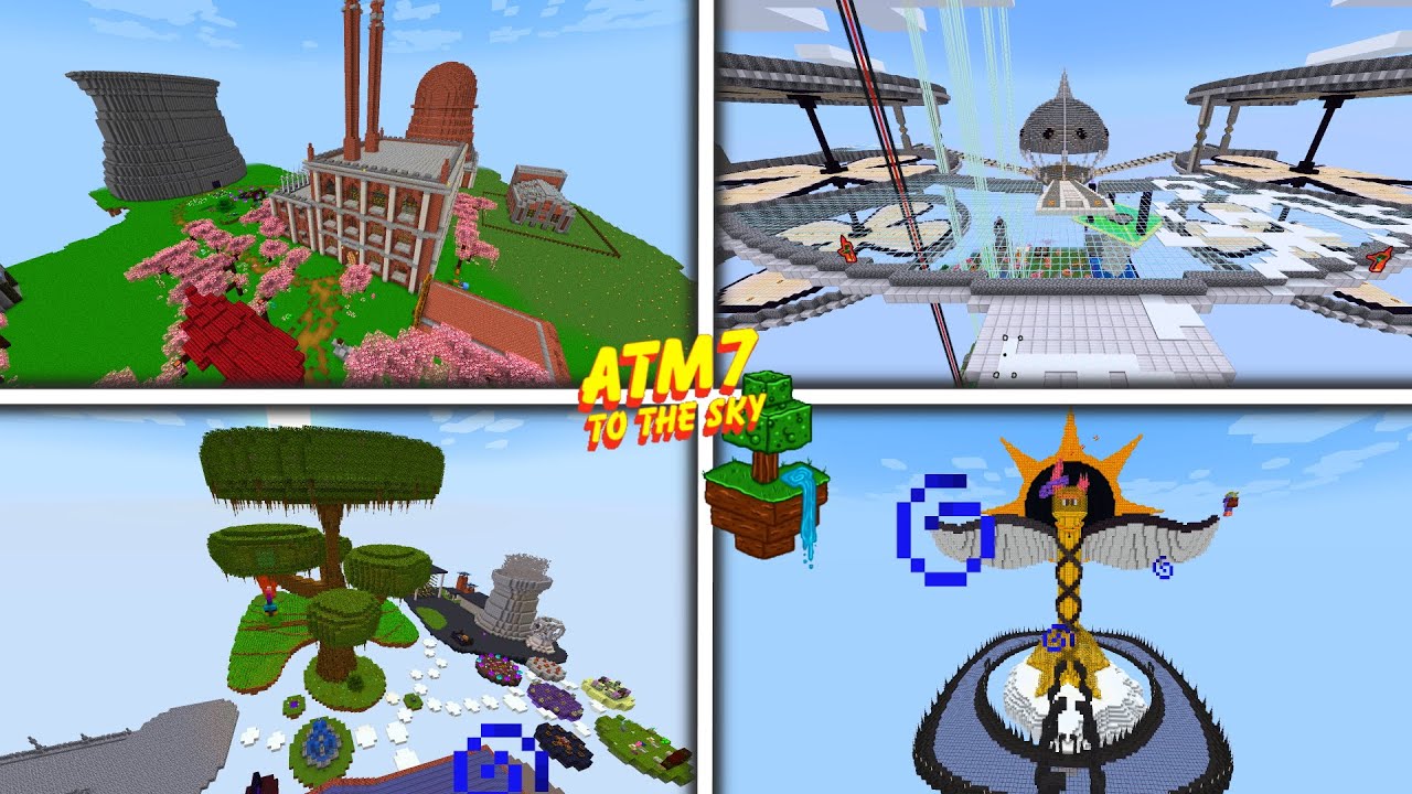 5 EQUIPOS DE SUBS COMPITEN POR EL MEJOR SKYBLOCK CON MODS