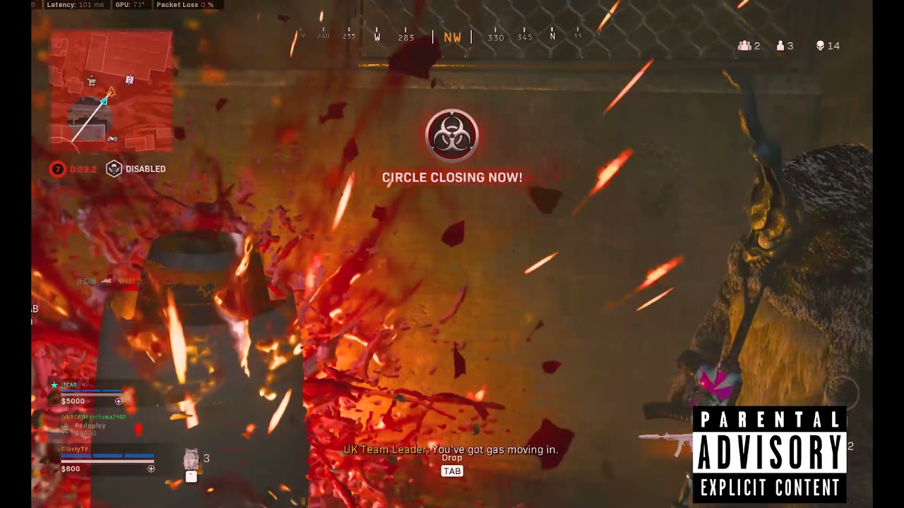Frank the Rabbit - Finishing Move - Warzone