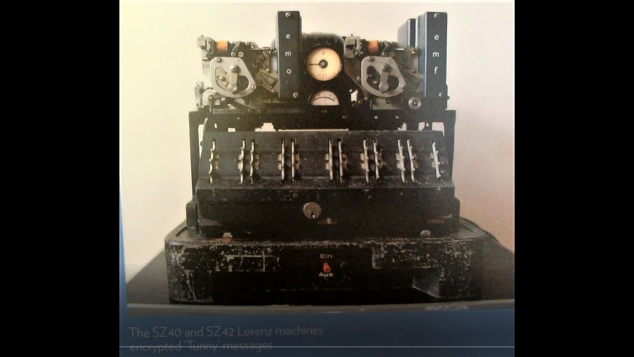 Secret German SZ-40/42 Lorenz encryption machine and Bill Tutte who found out how it works