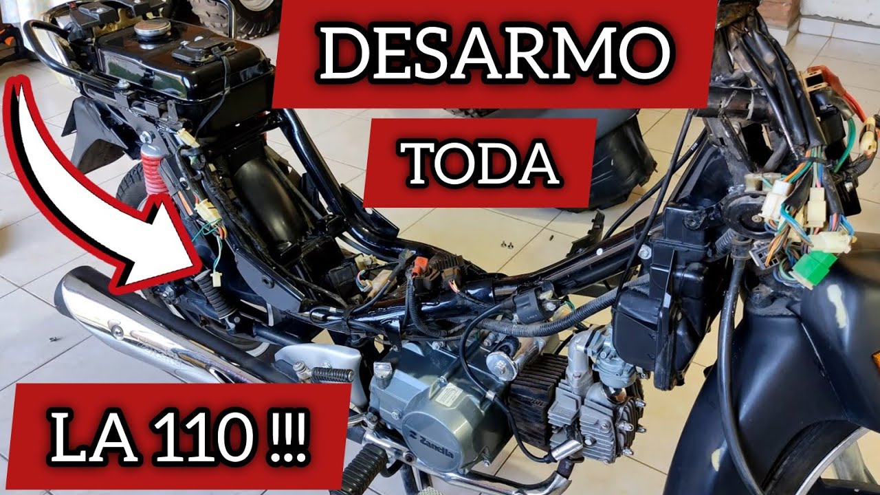 DESARME PLASTICOS MOTO CUB 110 - Frente - Cubre piernas - Asiento - Baúl - Laterales - Faro - Tips -
