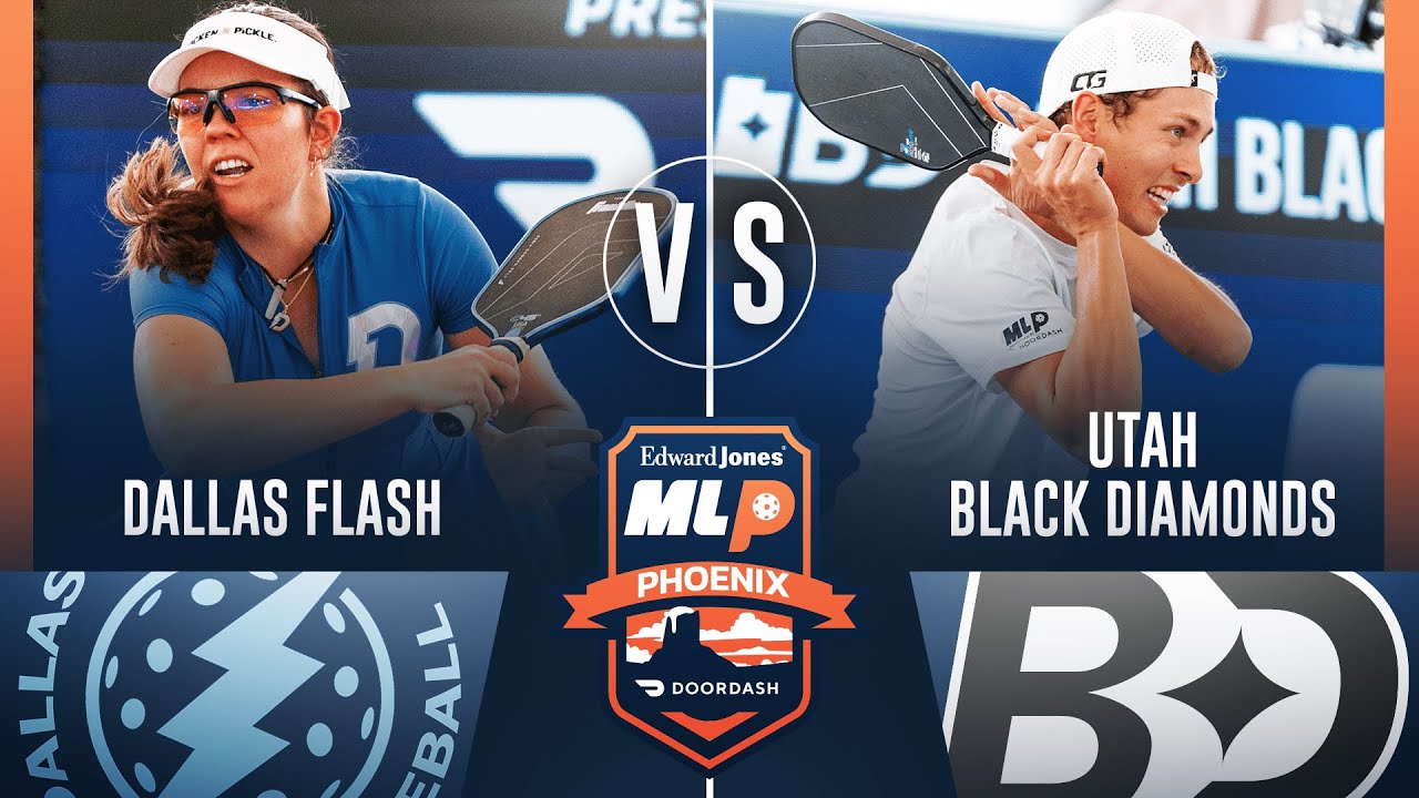 Dallas Flash Pickleball v Utah Black Diamonds at the Edward Jones MLP Phoenix presented by DoorDash