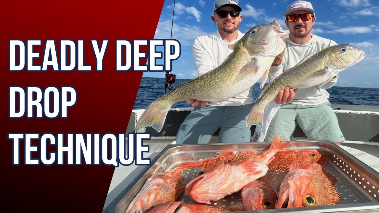 DEADLY Deep Drop Technique | Slow Pitch Jigging | Golden Tilefish | Offshore Fishing | JohnnyJigs