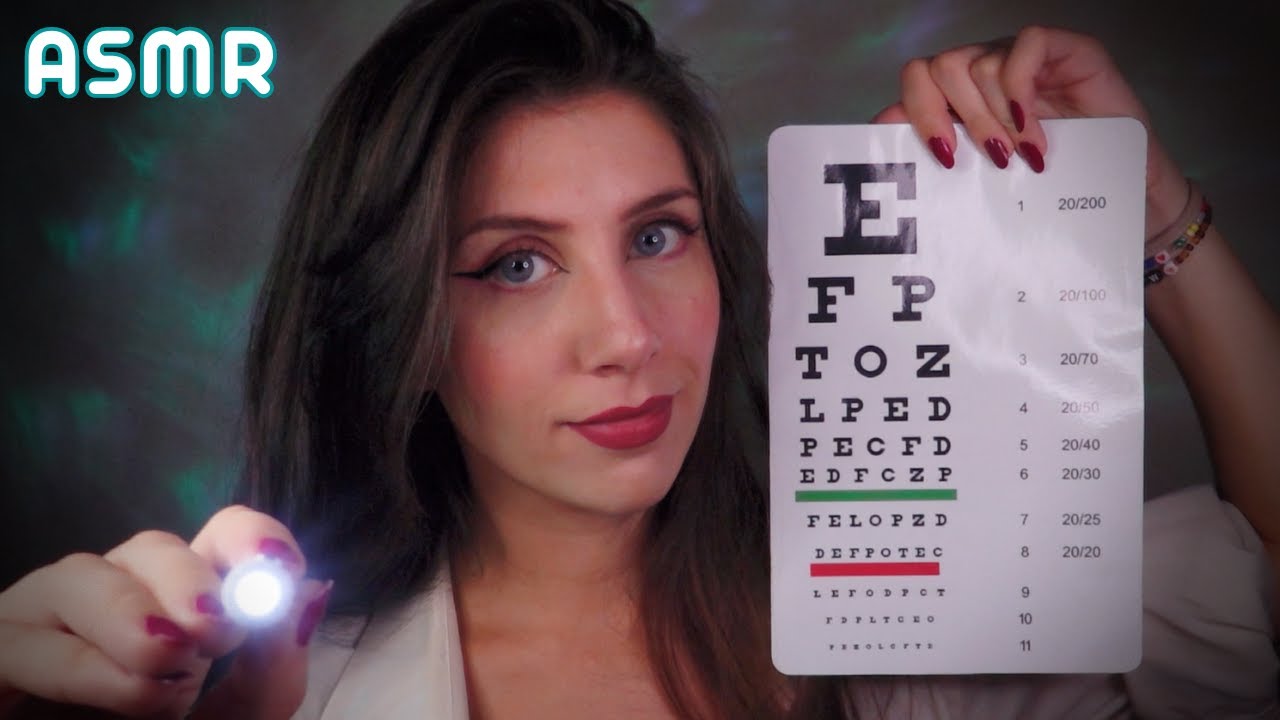 ASMR • Examen de NERVIOS CRANEALES realista MUY completo - Roleplay