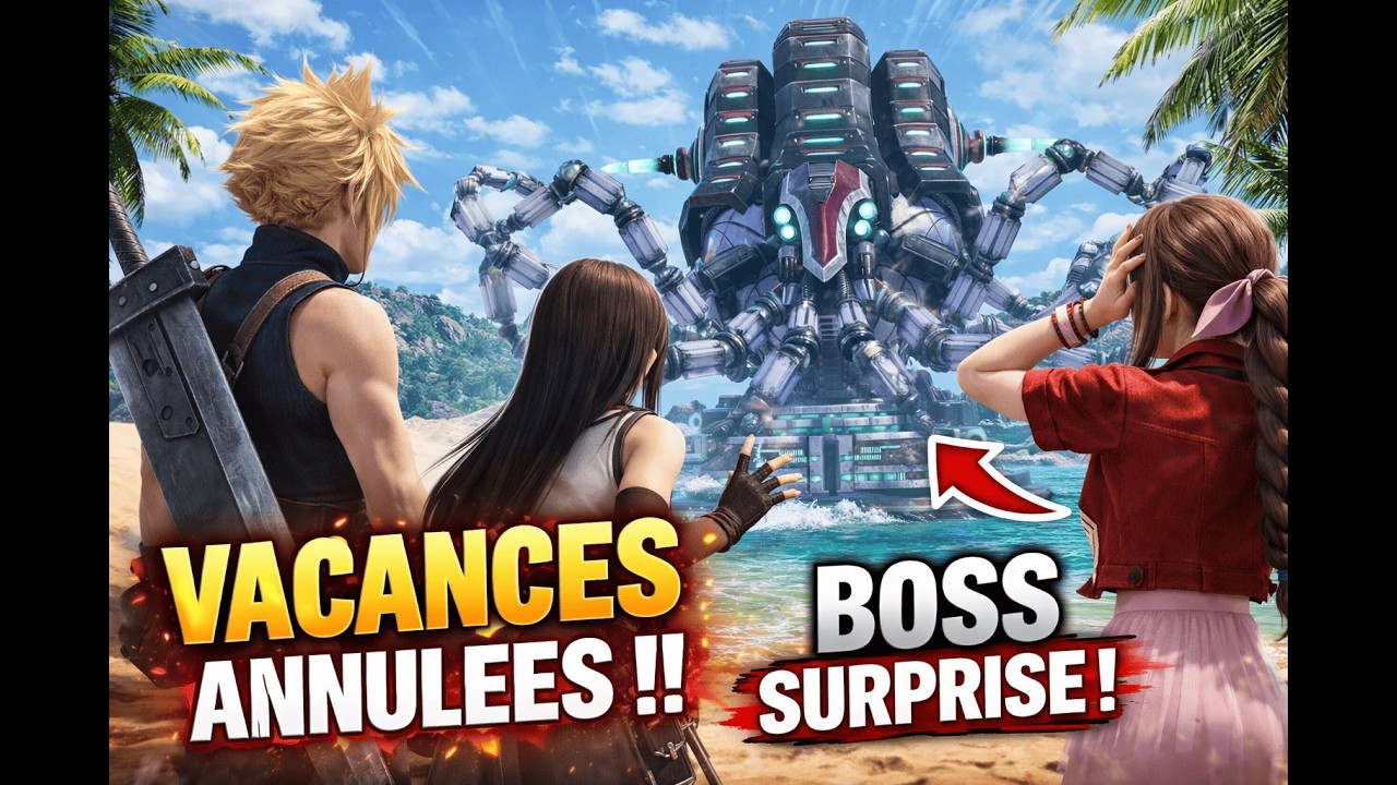 ON PART EN VACANCES... MAIS CA TOURNE MAL 😱😱 / FINAL FANTASY 7 REBIRTH