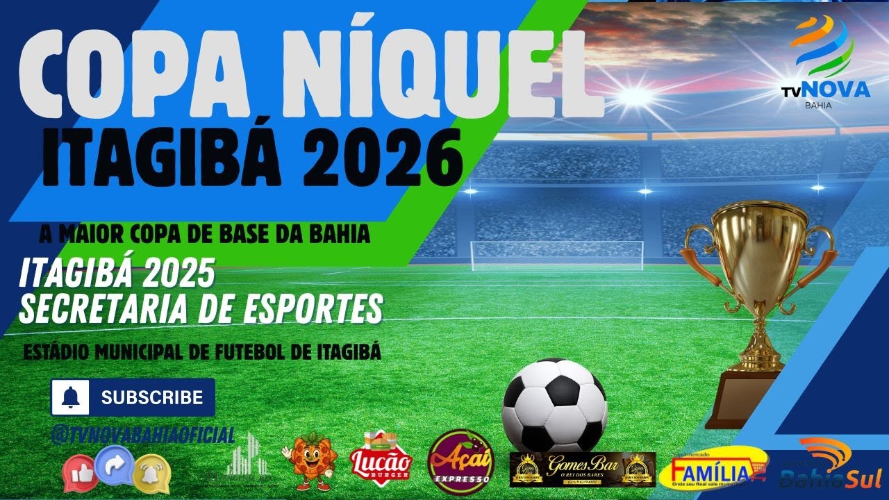 COPA NÍQUEL ITAGIBÁ 2026 4º DIA (MANHÃ)