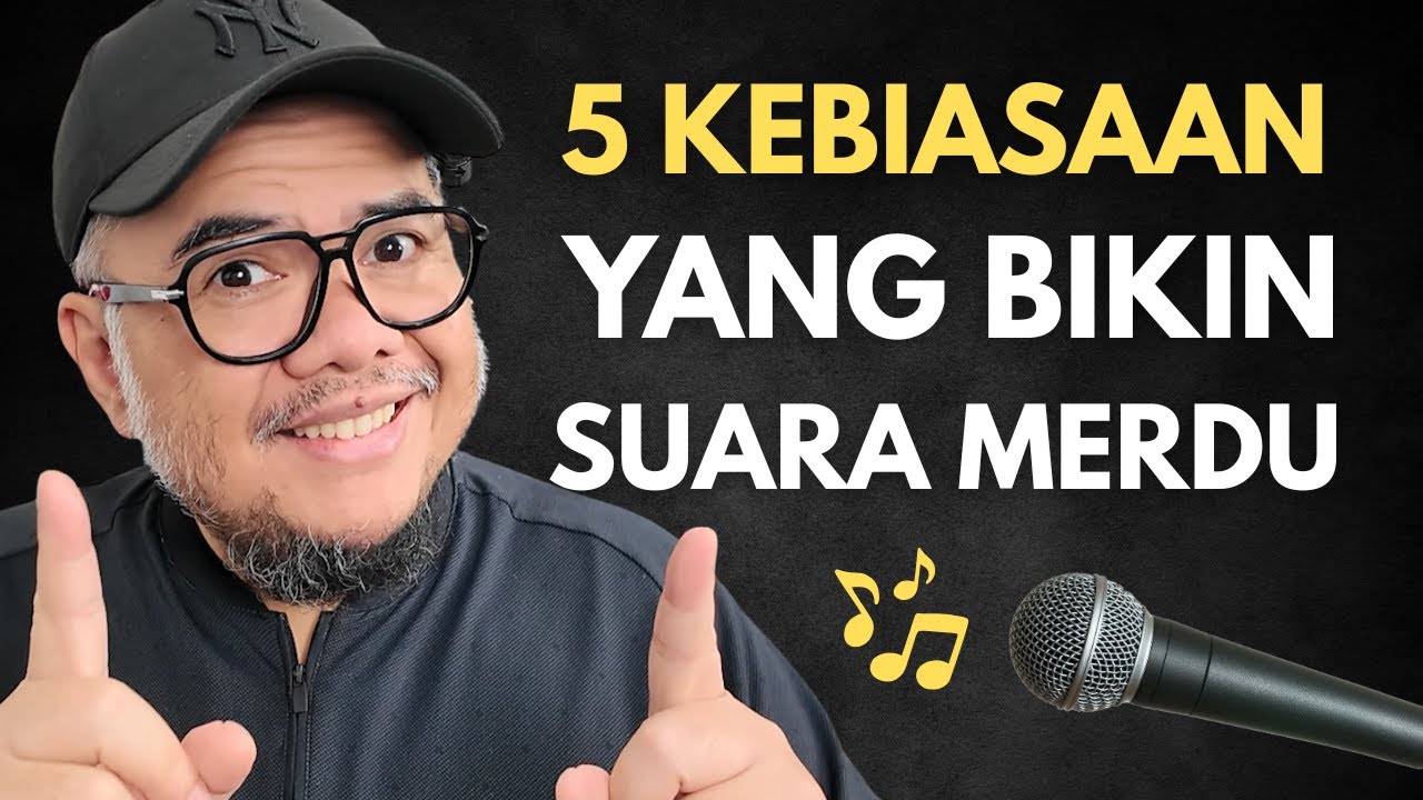 5 Kebiasaan INI Bikin SUARA Merdu