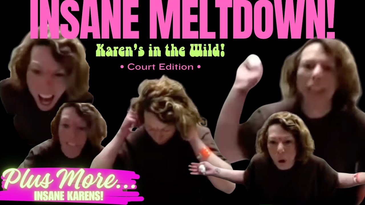 Woman Has INSANE MELTDOWN and DESTROYS the Courts Equipment! | Karens In The Wild! Court Edition!