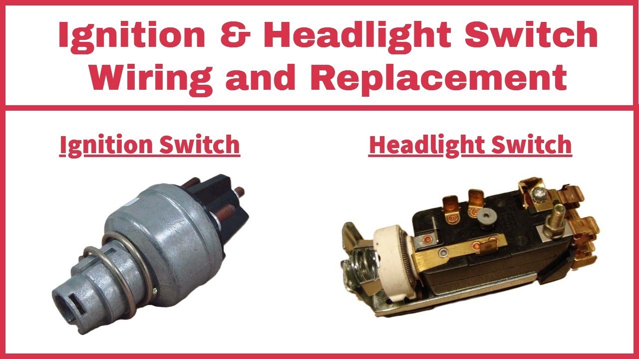 Video #9 Ignition and Headlight Switch Replacement for 1958 1959 1960 Ford Thunderbirds