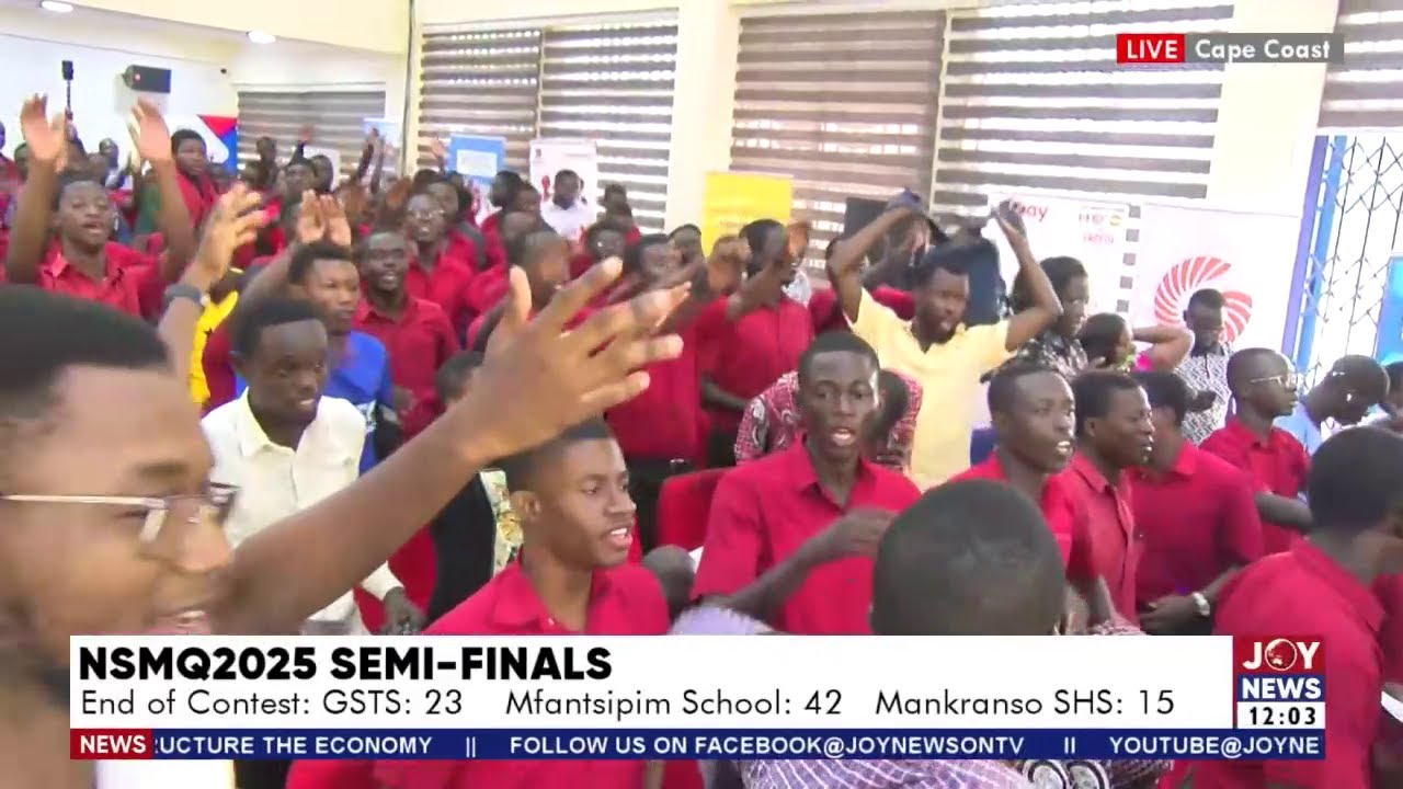 NSMQ 2025: Mfantsipim School crushes GSTS and Mankraso SHS to storm the finals once more