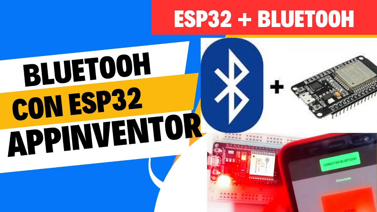Cómo Controlar un LED con Bluetooth y ESP32 usando App Inventor